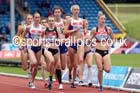 Womens 1500 metres, British Championships, Birmingham. Photo: David T. Hewitson/Sports for All Pics